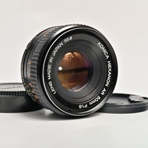 Konica Hexanon AR 50mm f/1.8 Manual Focus Prime Lens For Konica 35mm SLR... - $28.01