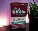 MyBiotin Pro Clinical 30 Vegetarian Capsules Helps Hair Density &amp; Growth... - $37.23