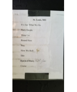 FLORIDA GEORGIA LINE - ORIGINAL NOT A COPY AMPHITHEATER ST LOUIS USED SE... - $75.00
