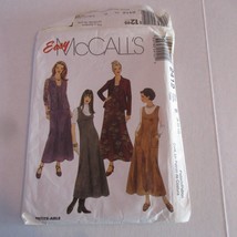 Misses Jumper and Jacket McCall&#39;s Pattern 2412, size 8,10,12 - £5.69 GBP