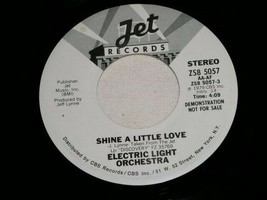 Electric Light Orchestra Shine A Little Love 45 Rpm Record Jet Label Promo - £12.48 GBP