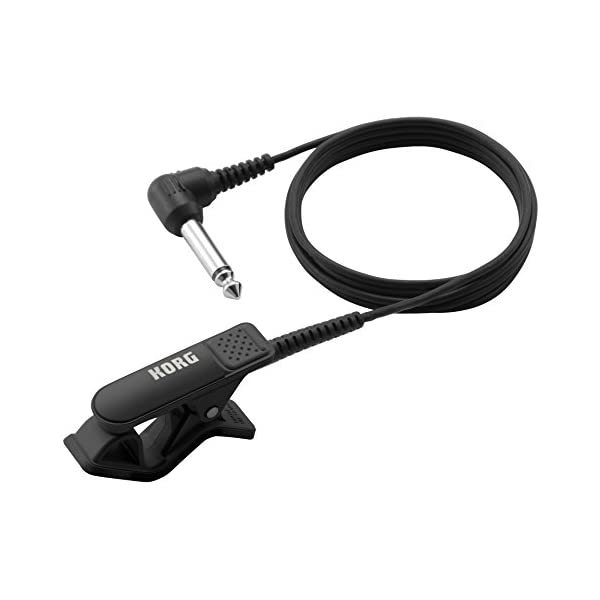 Korg CM-200-BK Improved Design Contact Microphone for Korg Tuners - Black  - $29.00