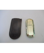 MARLBORO NO.6 BRASS LIGHTER W/POUCH - $12.38