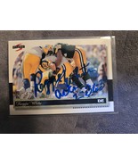 Reggie White Signed Football Card Autograph Greenbay Packers Auto Deceas... - $29.00