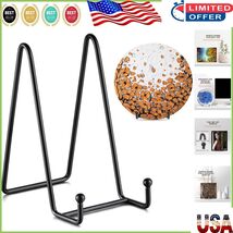 Durable 6 Inch Decorative Picture and Plate Holder - Matte Black Easel 2... - $315.55 MXN