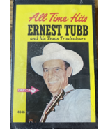 Ernest Tubbs All Time Hits Audio Cassette-Rare Vintage-SHIPS N 24 HOURS - $1,631.42 MXN