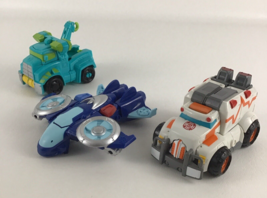 Playskool Heroes Rescue Bots Transformers 5&quot; Figures Medix Hoist Whirl Lot - £27.65 GBP