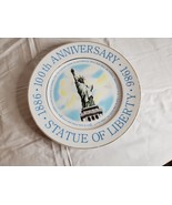 1986 100th Anniversary Statue of Liberty Decorative Plate - $47.39 CAD