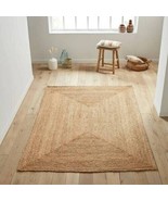 jute Natural Indian Hand Braided Bohemian Carpet Turkish Rug Living Room... - $51.43+