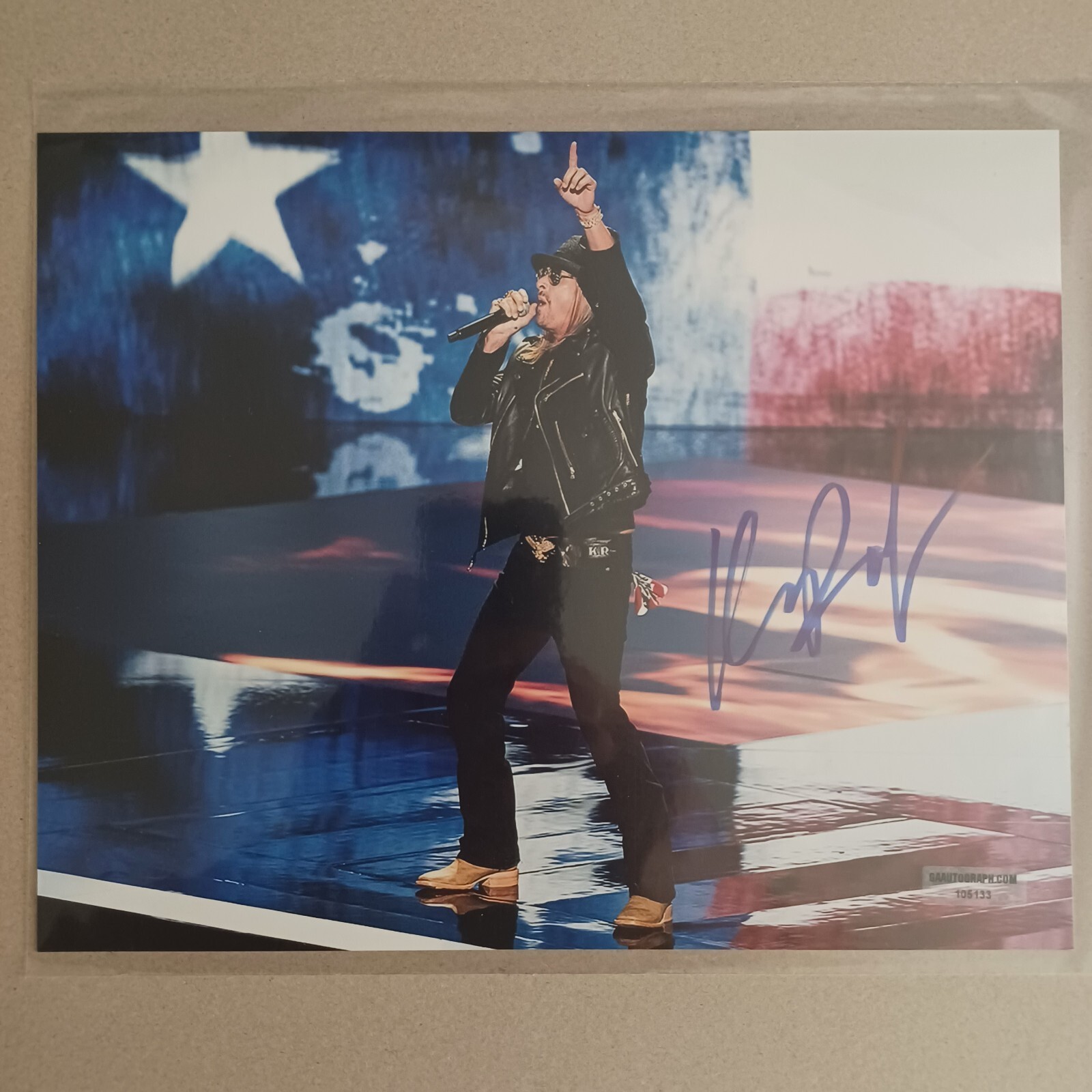 Kid Rock Autographed Auto Hand Signed Photo 8x10 COA - $139.08
