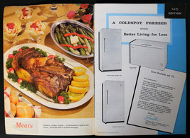 1961 How to Prepare Foods for Freezing Recipe Book by Sears Roebuck 14th Edition - £4.70 GBP