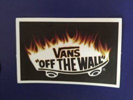 Vans Off The Wall Logo Sticker Decal - £3.95 GBP