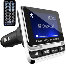 FM Transmitter, Tohayie Bluetooth Wireless Radio Adapter Audio Receiver Stereo M - £32.30 GBP