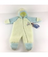 Vintage Cuddle Time Unisex Yellow Pastel Hooded Pram Winter Suit 0-3 Mon... - $52.73 CAD