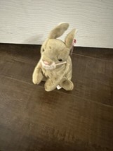 Ty Beanie Baby Nibbly The Bunny 7 Inch Plush Stuffed Animal Toy - £7.65 GBP