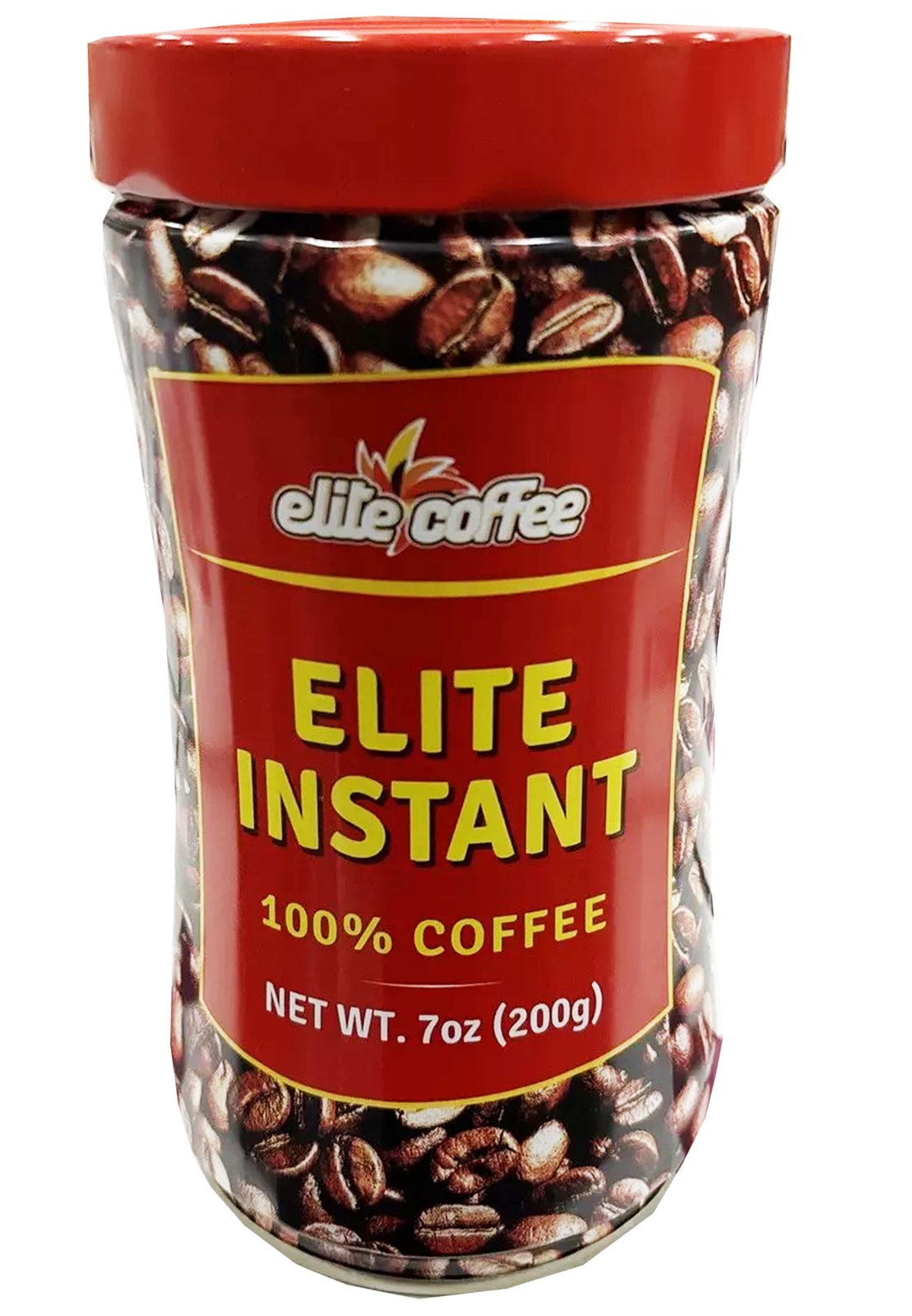 Elite Instant 100% Pure Coffee 7 oz. by Strauss KOSHER Gluten Free - $13.50