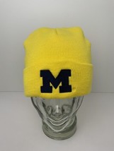 University of Michigan adidas Hat Winter Cap Maize Yellow Block M OSFM - $12.82