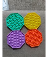 Popit Fidget Toy Push Bubble Sensory Stress Relief Kids Family Games 4 p... - $169.64 MXN