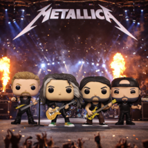 Metallica Wave 2 Funko Pop! Rocks Vinyl Figure Set - $94.99