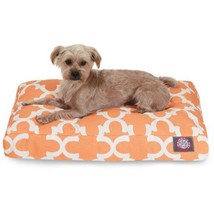 Luxury Peach Trellis Pet Bed - Made in USA - 29 x 36 in. - £65.43 GBP