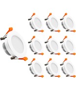 Ygs-Tech 2 Inch Led Recessed Lighting, Dimmable Downlight 3W(35W, 10 Pack - $1,504.29 MXN
