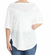 Free People Womens XS Ivory Shes So Cool Off The-Shoulder T Shirt Top NEW - £15.76 GBP