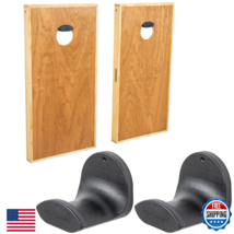 GoSports Wall Mounted Cornhole Board Hangers - Set of 2 Including Bean B... - $47.64
