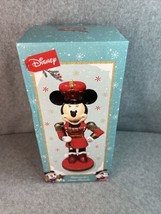 Disney Kurt Adler 10&quot; Minnie Mouse Marching Band Nutcracker + Original Box - £43.07 GBP