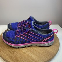 Merrell Bare Access Arc 2 Women&#39;s Size 8.5 Vibram Running Shoes Blue Pink - £23.67 GBP