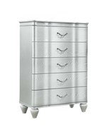 Landmark Silver 5-Drawer Chest | Wood Chest - $1,358.79 CAD