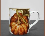 NEW RARE Williams Sonoma Botanical Pumpkin Mug 14.5 OZ Porcelain - $39.99
