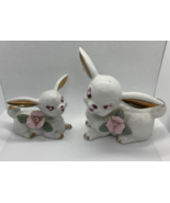 Vintage Anthropomorphic Chase Bunny Figurine, hand painted - $16.83