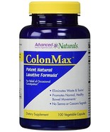 Advanced Naturals Colonmax Caps Eliminates Waste Toxins Healthy Bathroom... - £55.04 GBP