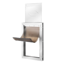 VEVOR Pet Door for Door with Lock and Magnetic Flap System Aluminum Fram... - £38.22 GBP