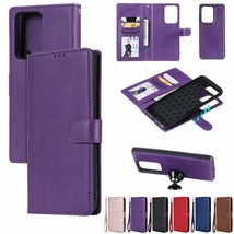 For Samsung S20 Plus S20 Ultra S20 Removable Magnetic Leather Wallet Cover Case - £42.24 GBP