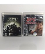 Fallout 3 (W/ Manual) &amp; UFC Undisputed 2009 (Sony PlayStation 3, 2008) PS3 - £13.36 GBP