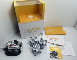 Anki Cozmo Robot W/Charger W/Box W/Cubes and Paperwork Works Needs Reset - $105.19