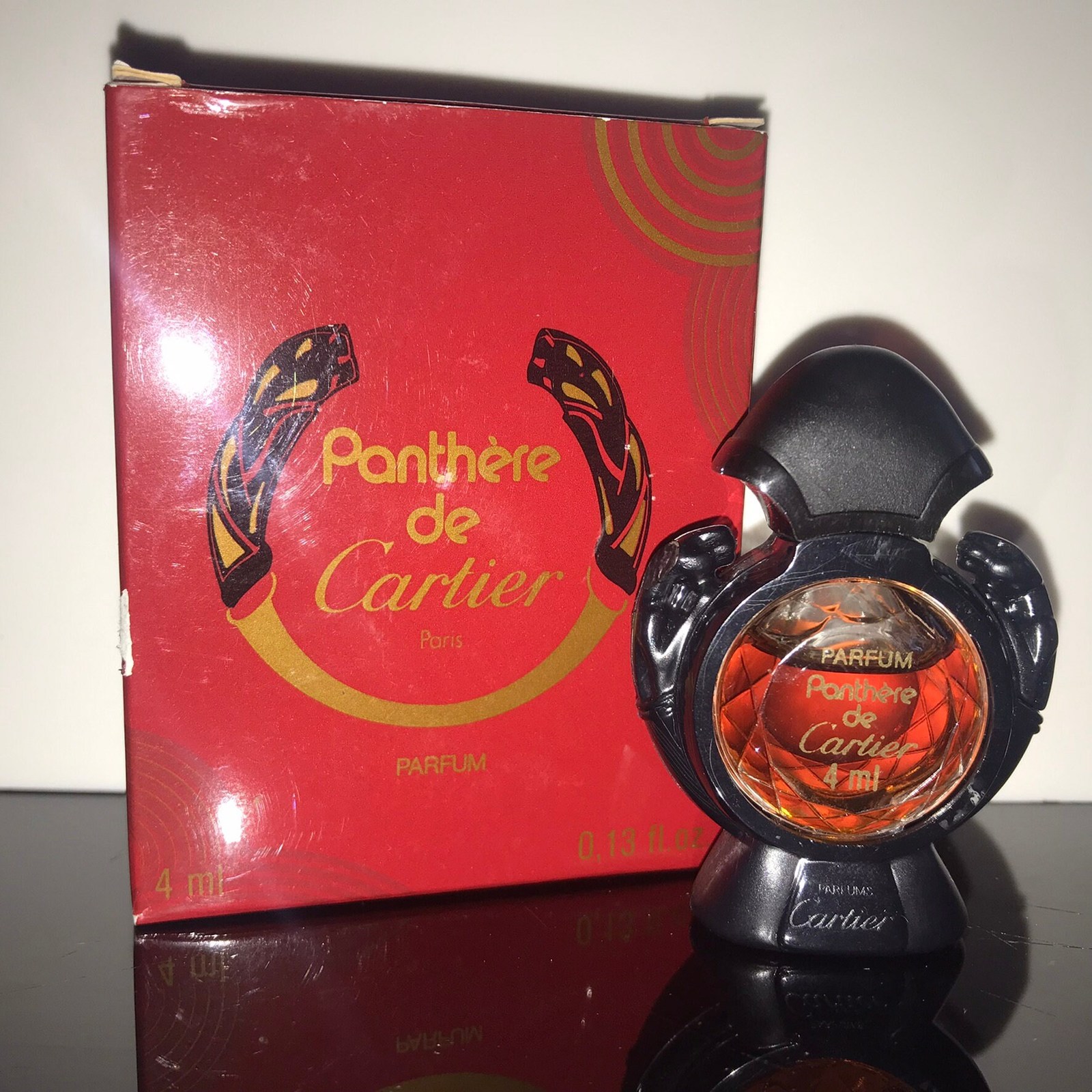 Cartier Panthere de Cartier pure perfume 4 ml  Year: 1986 extremely rare - reine - $98.00