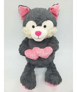 Animal Adventure Gray Fox Valentine Be Mine Heart Plush 20&quot; Stuffed Toy ... - €14,75 EUR