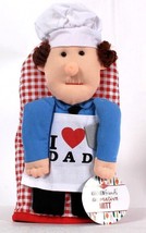 1 Count Ritz Kitchen Friends I Love Dad Decorative Mitt - £18.76 GBP