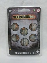 *Missing 1 Base* Necromunda 25mm Bases (9) - £9.25 GBP