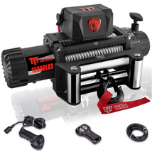 Advanced Load Capacity Electric Winch,12V Waterproof IP67 Electric Winch with Ha - £520.36 GBP