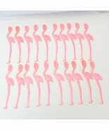 Vintage Pink Flamingo Swizzle Stick  Stirrer Cocktail Sticks 6&quot; Tall Lot... - €27,94 EUR