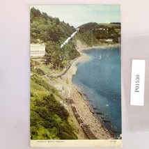 Meadfoot Beach Torquay Devon England 1950s Postcard UK 1955 - $7.88