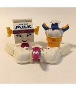 McDonald&#39;s Toys Milk Ice Cream Cone Hotcakes Transformers Lot of 3 Colle... - $25.00