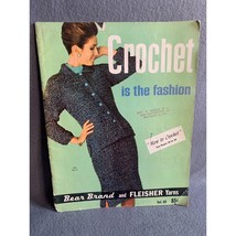 Crochet Is the Fashion Design Pattern Book Vol 89 Vintage - $12.86