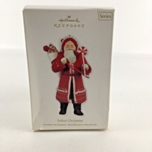 Hallmark Keepsake Father Christmas Tree Ornament #8 St Nick Santa Claus New 2011 - £31.20 GBP