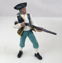 Vintage Chap Mei Pirate Expeditions Colonial English Soldier 4.25&quot; Action Figure - £7.58 GBP