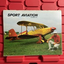 Sport Aviation Magazine Experimental Aircraft Association Vintage October 1977 - £10.42 GBP