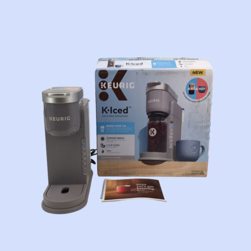 Keurig K-Iced Gray Hot and Cold Brew Single-Serve Coffeemaker - $41.15
